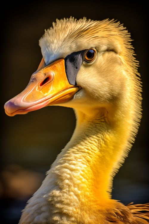 鹅影悠然落黄昏——一幅家禽养殖的生动画卷